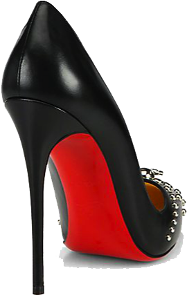 Christian Louboutin Heels Png Clipart - Christian Louboutin Wiggly Heel (405x522)