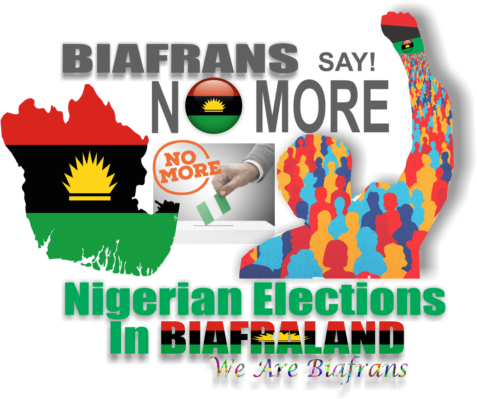 No Election In Anambra And No Election In Biafra Land - Not Me Us Shirt Bernie Sanders (1600x1334)