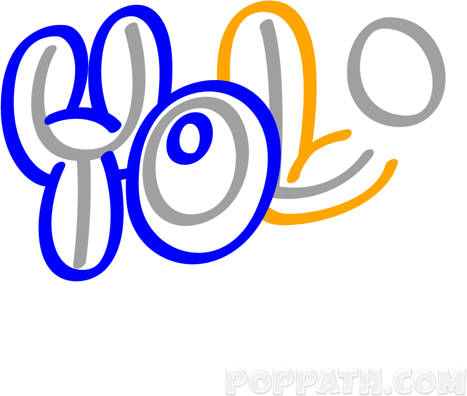 But, As You Can See The Letter “o” Appears To Be In - Yolo Graffiti (1000x1000)