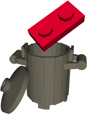 Recyclebin - Trash (391x382)