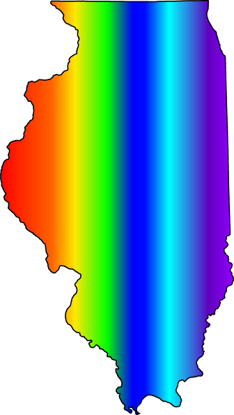 Illinois Lbgt Logo Template Clip Art At Clker - Illinois Clipart (336x595)
