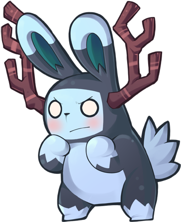 Brave Kingdom Jackalope By Lauren Fletcher Character - Cartoon (400x559)