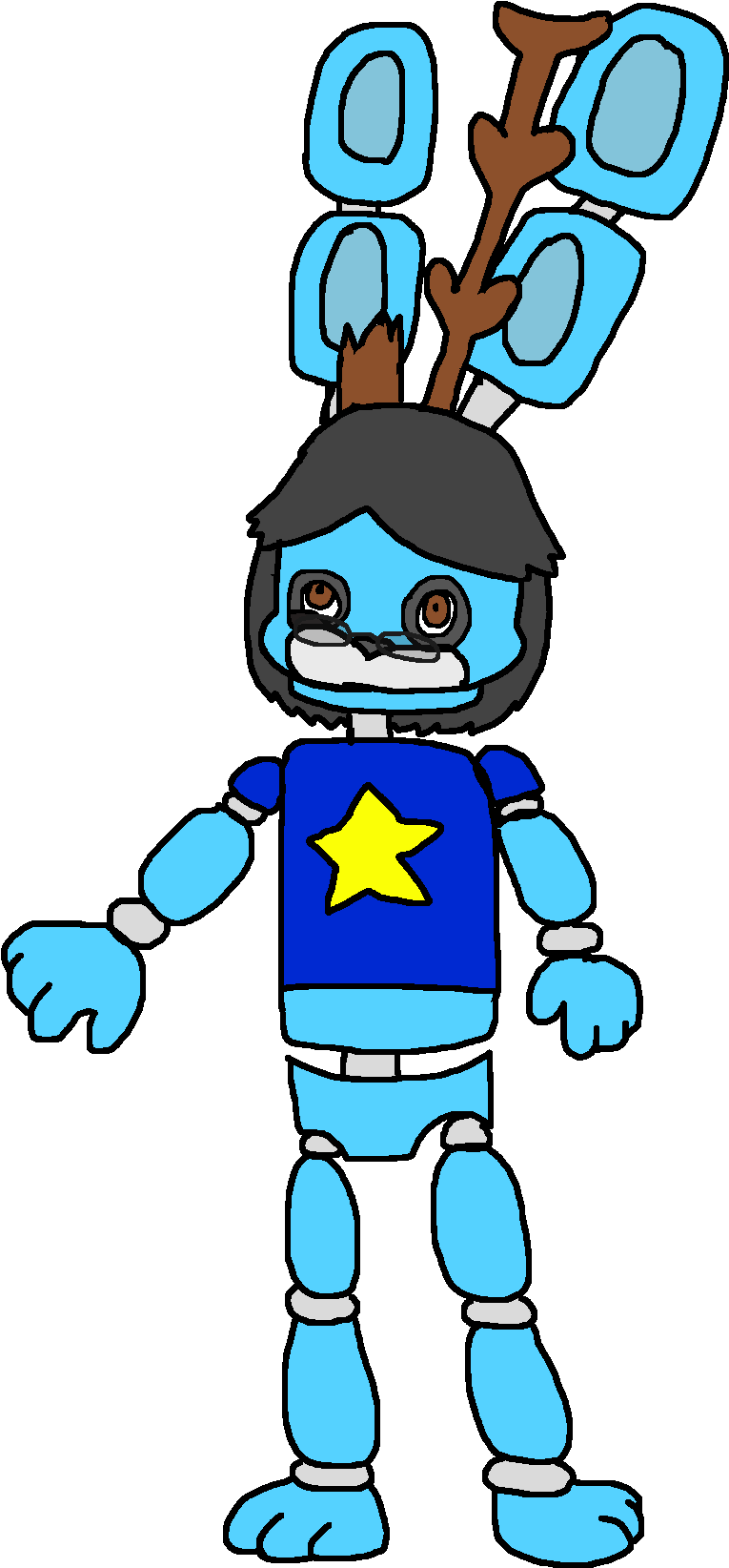 Fnaf Oc - Cartoon (790x1689)