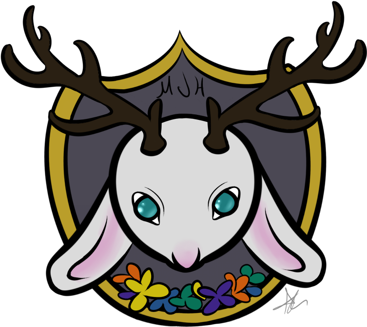 Macaria Jackalope Crest~ - Macaria Jackalope Crest~ (746x680)