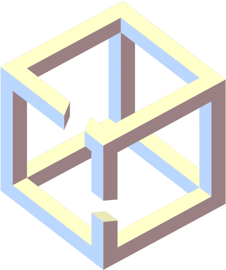 229 × 240 Pixels - Impossible Cube (573x600)
