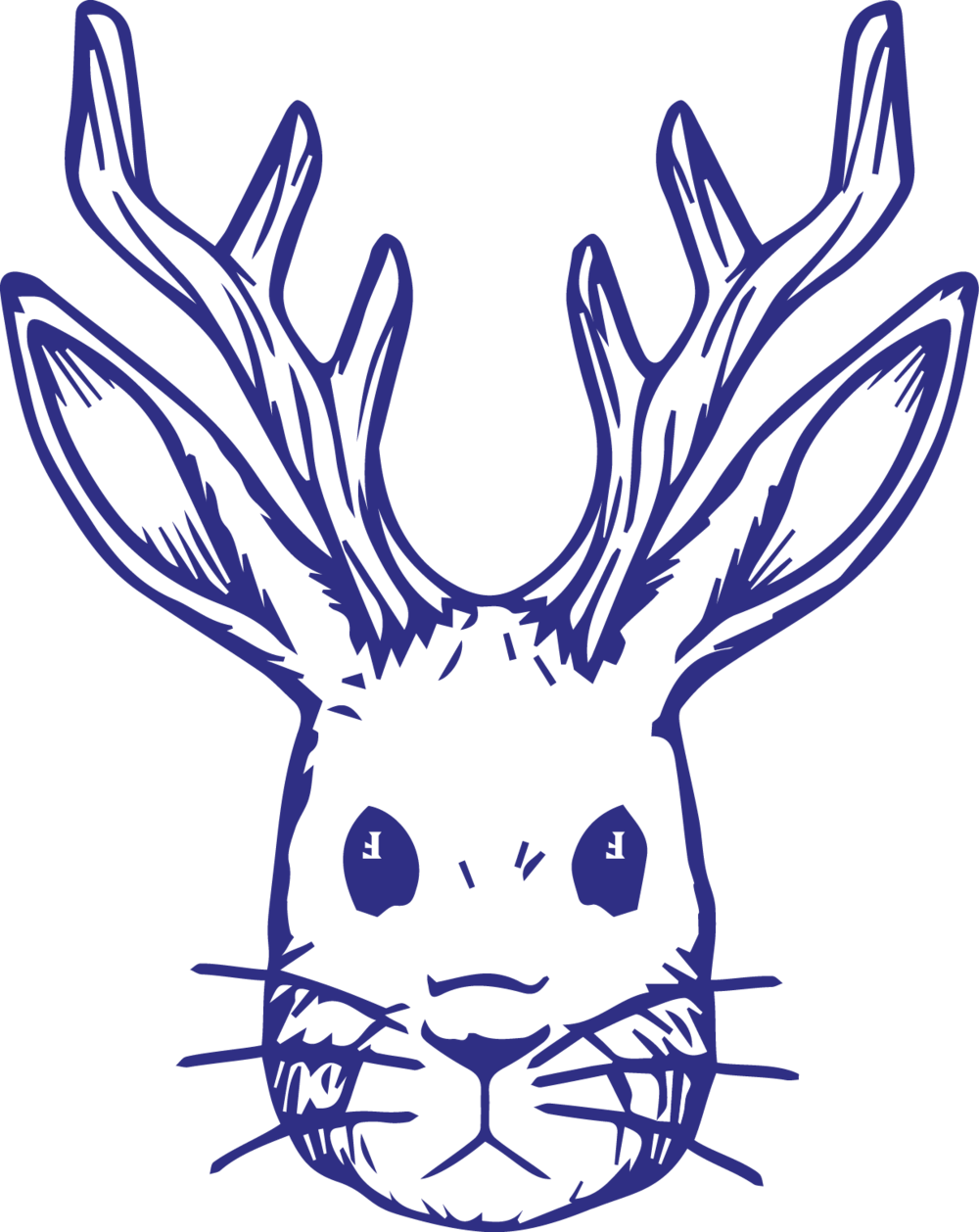 Gwsf Jackalope Clear2 - Jackalope (1000x1258)