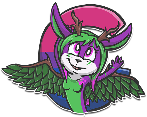 I Got A Jackalope Of My Own I Really Liked The Gengar - Cartoon (512x407)