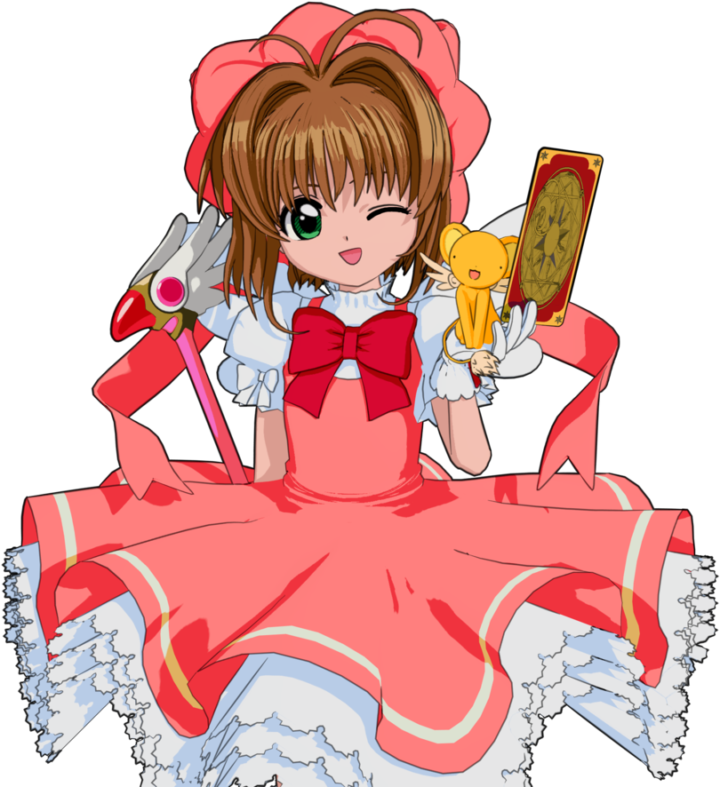 Cardcaptor Sakura By Tomop - Cardcaptor Sakura Kinomoto Kero Apron Pocket Cosplay (894x894)