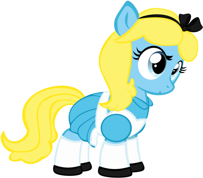 Alice Dressed Up Oc Mlp By Gingerdoodle - My Little Pony En La Bella Durmiente (900x675)