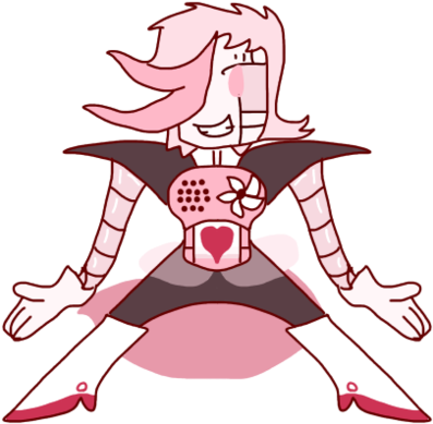 Sakura Mettaton Ex By Nintymation - Cartoon (400x400)