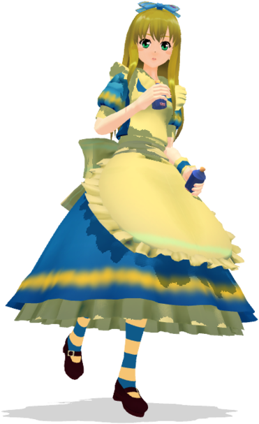 Alice By Punipudding - Mmd Alice In Wonderland (900x675)