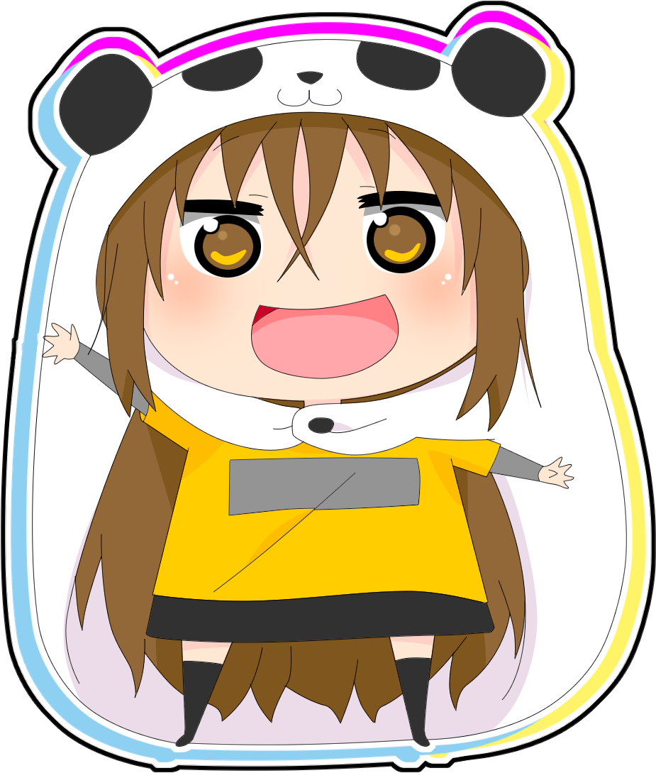 Himouto Umaru Chan ~sakura Version~ By X Saku Chan - Cartoon (953x1125)