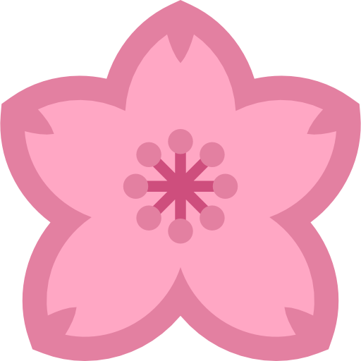 Sakura Free Icon - Plum Blossom (512x512)