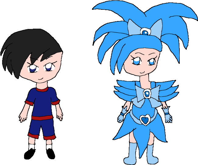 Magical Girl Oc - Cartoon (815x584)