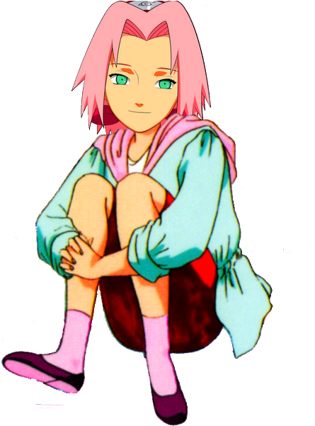 Sakura Haruno Happy Vector By Lauradulion - Sakura Shippuuden (500x605)