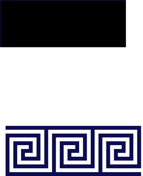 Greek Key1 Clip Art At - Greek Design Transparent (480x593)