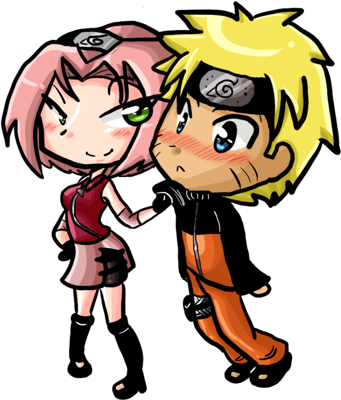 Sakura And Naruto By Rumay-chian - Naruto (900x836)