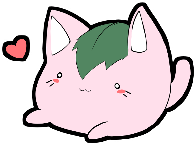 Sakura Nyanchi By Kenneos - Cartoon (750x571)