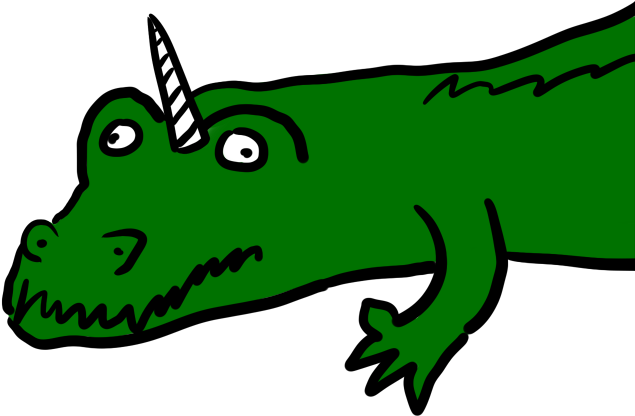 Http - //i - Imgur - Com/ipe5j - Alligator And Unicorn (800x600)