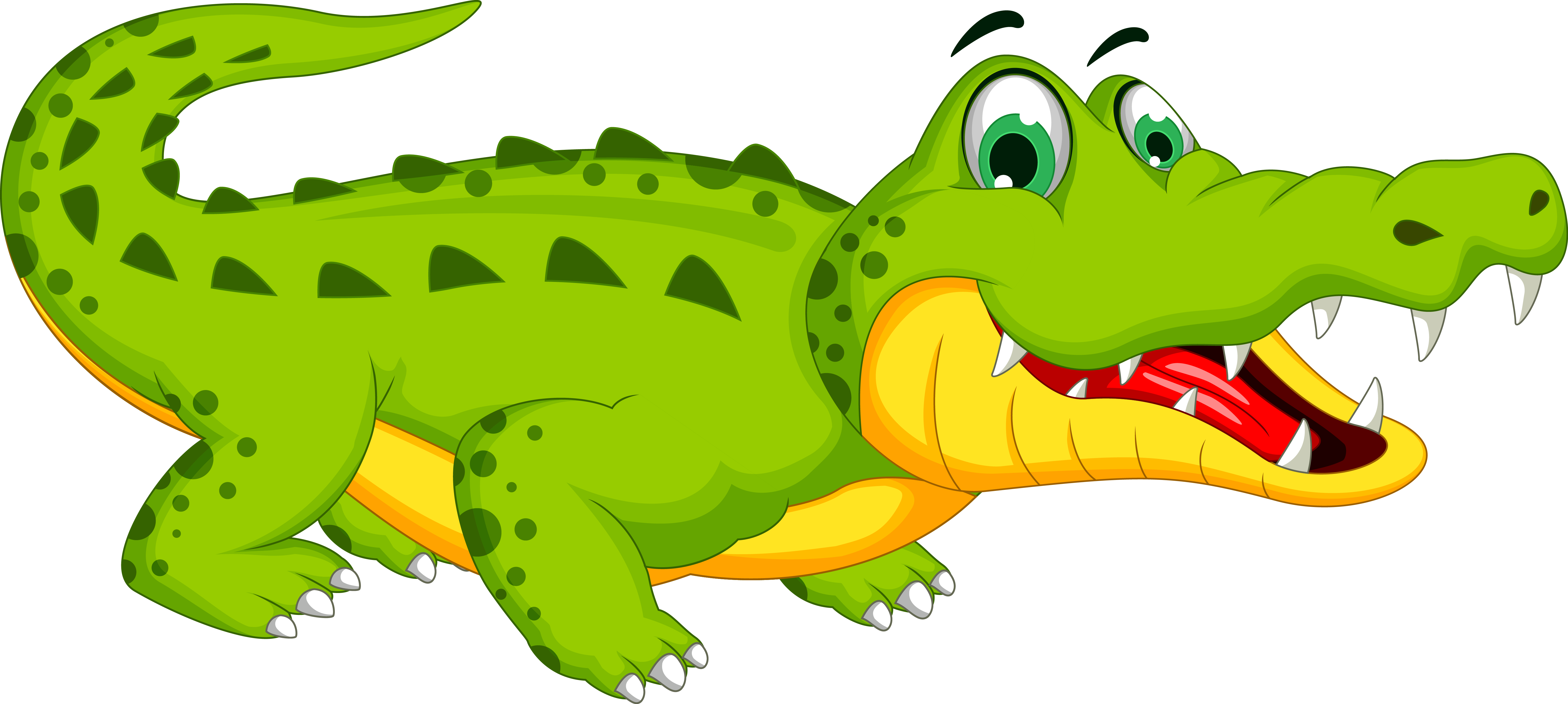 Crocodile Cartoon Royalty-free Stock Photography - Alligator Cartoon (6013x2702)