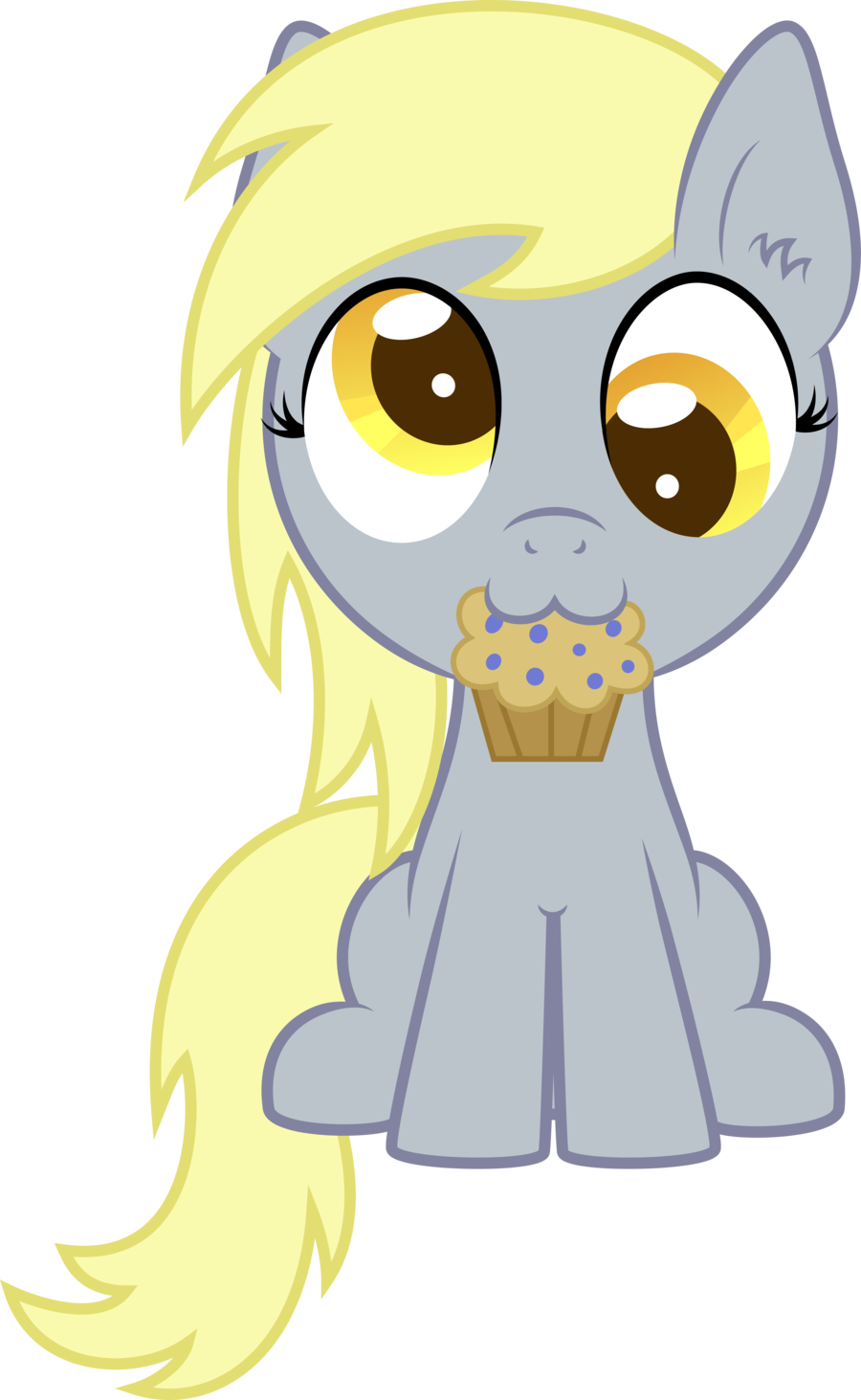 Blueberry Muffin Clipart Little - Muffin My Little Pony (900x1463)