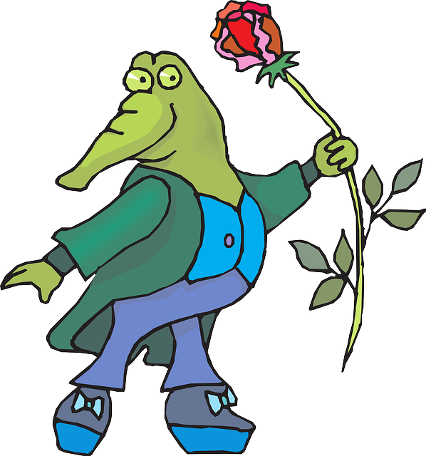 Rose, Clothing, Suit, Standing, Alligator, With - La Ropa Crossword Puzzle Answers (598x640)