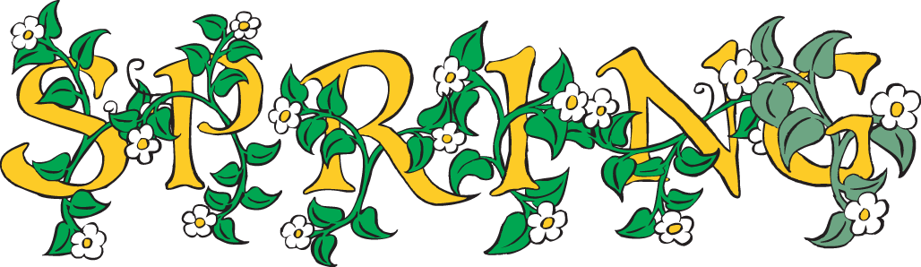 A Hope-filled Preview Of The Spring Season - Spring Season Cartoon Png (1028x298)
