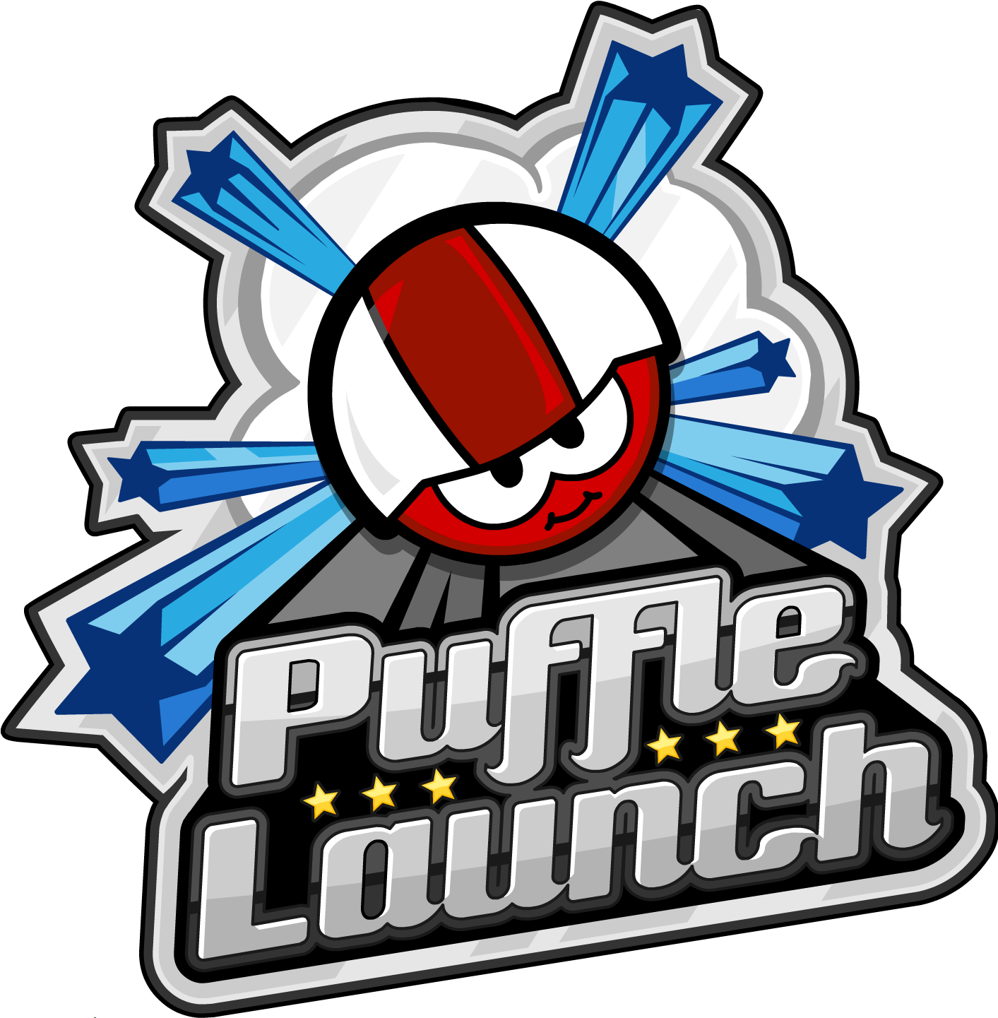 Puffle Launch - Club Penguin Puffle Launch Logo (1440x1440)