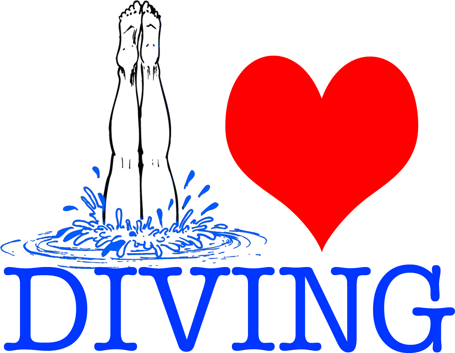 I Love To Dive Springboard Diving, That Is - Diving Picture Ornament (2000x2000)