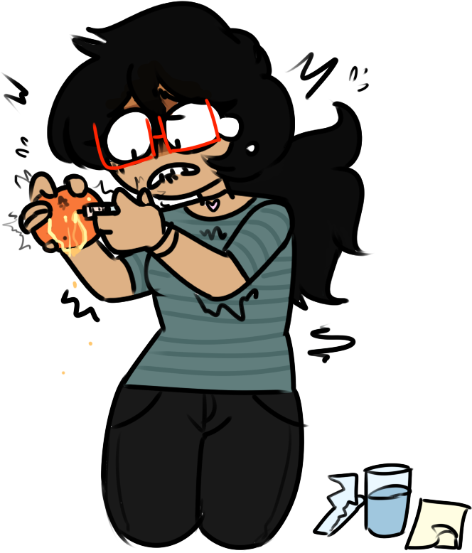 Syringe Needle Practice By Nanbunni - Cartoon (800x800)