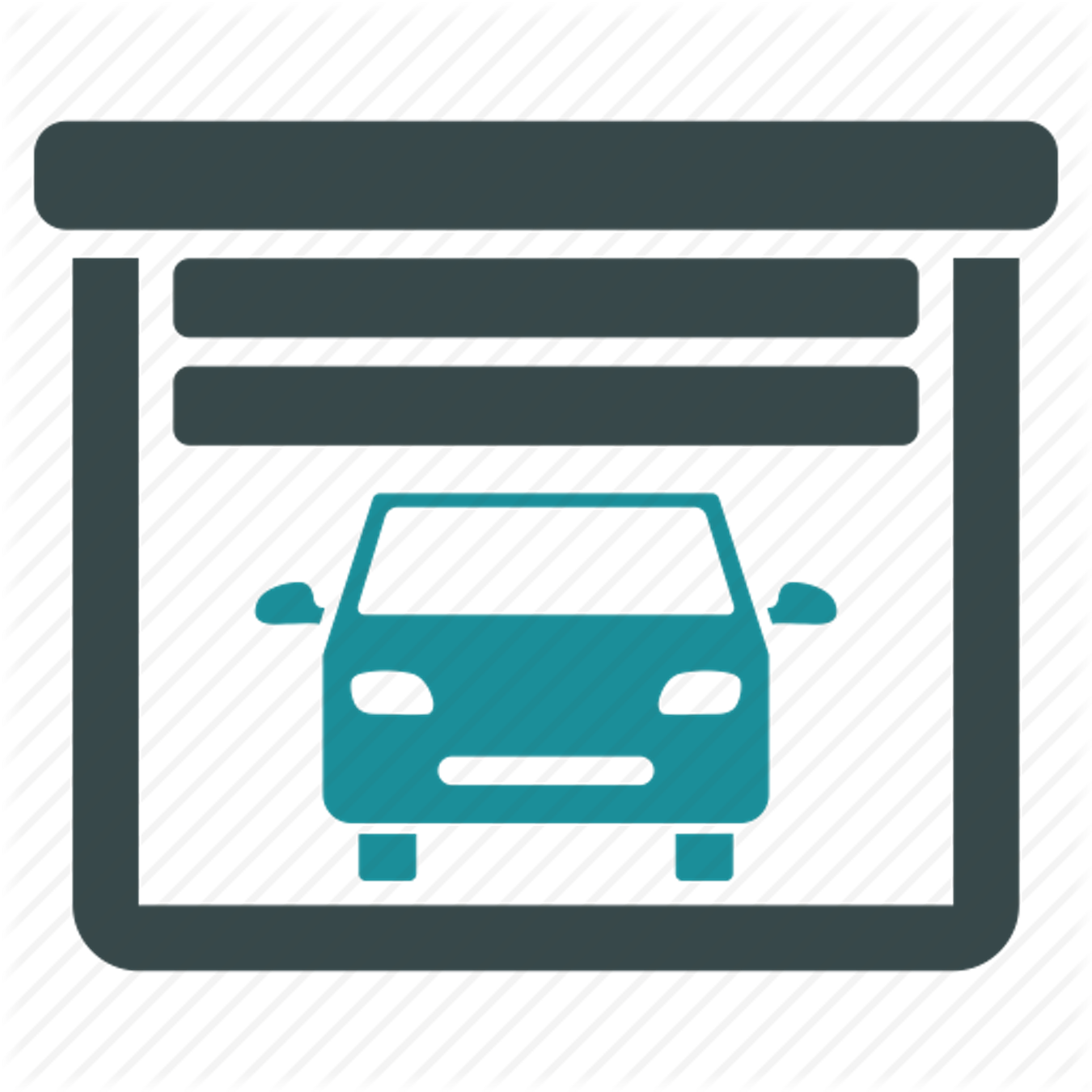 Garage Door Icon Open 512 Unconventional Illustration - Open Garage Door Icon (1350x1350)