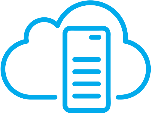 Host Your Site - Cloud Data Center Icon (512x512)