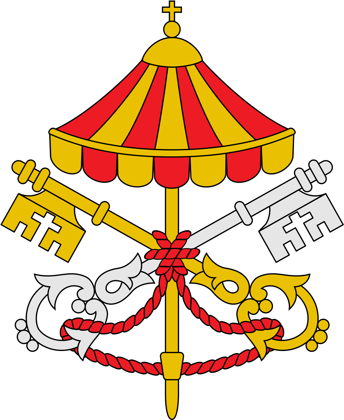 Coats Of Arms Of The Holy See (1200x1463)