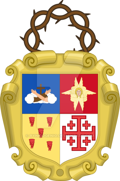 Markosboss 6 2 Escudo De Armas De La Orden Franciscana - Provins (400x602)