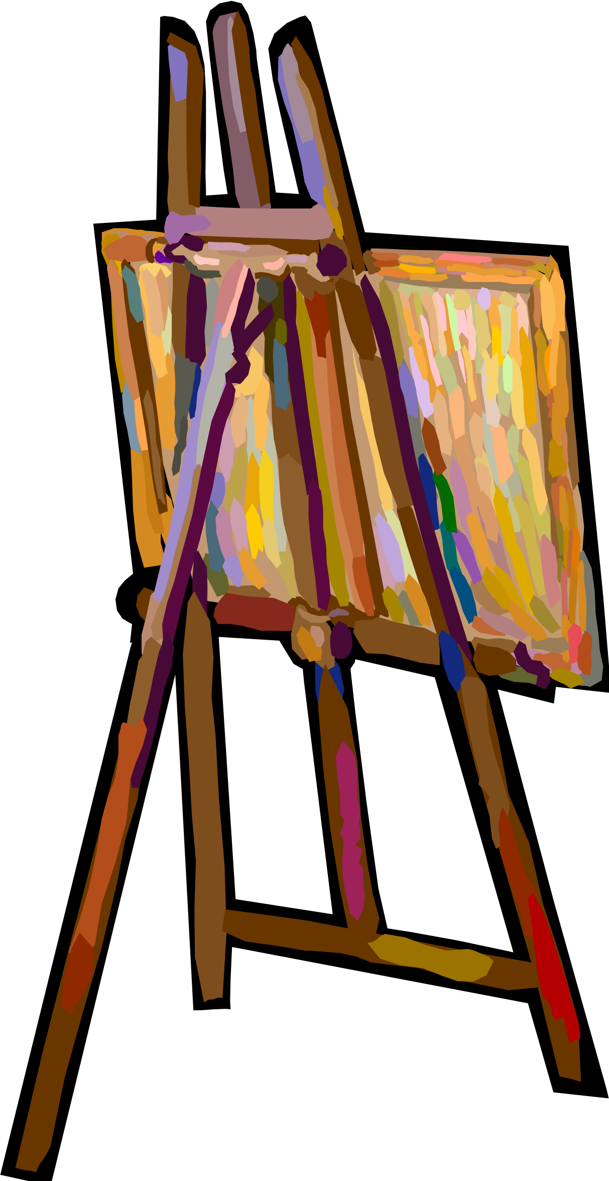 Teen Arts Festival And Gallery Exhibit Coming To Ocean - Easel In Art Gallery (1213x2352)