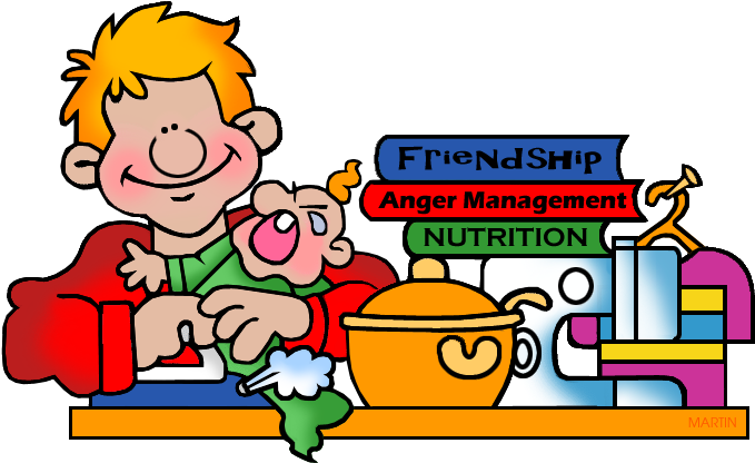 Life Skills - Home Economics Clip Art (711x438)