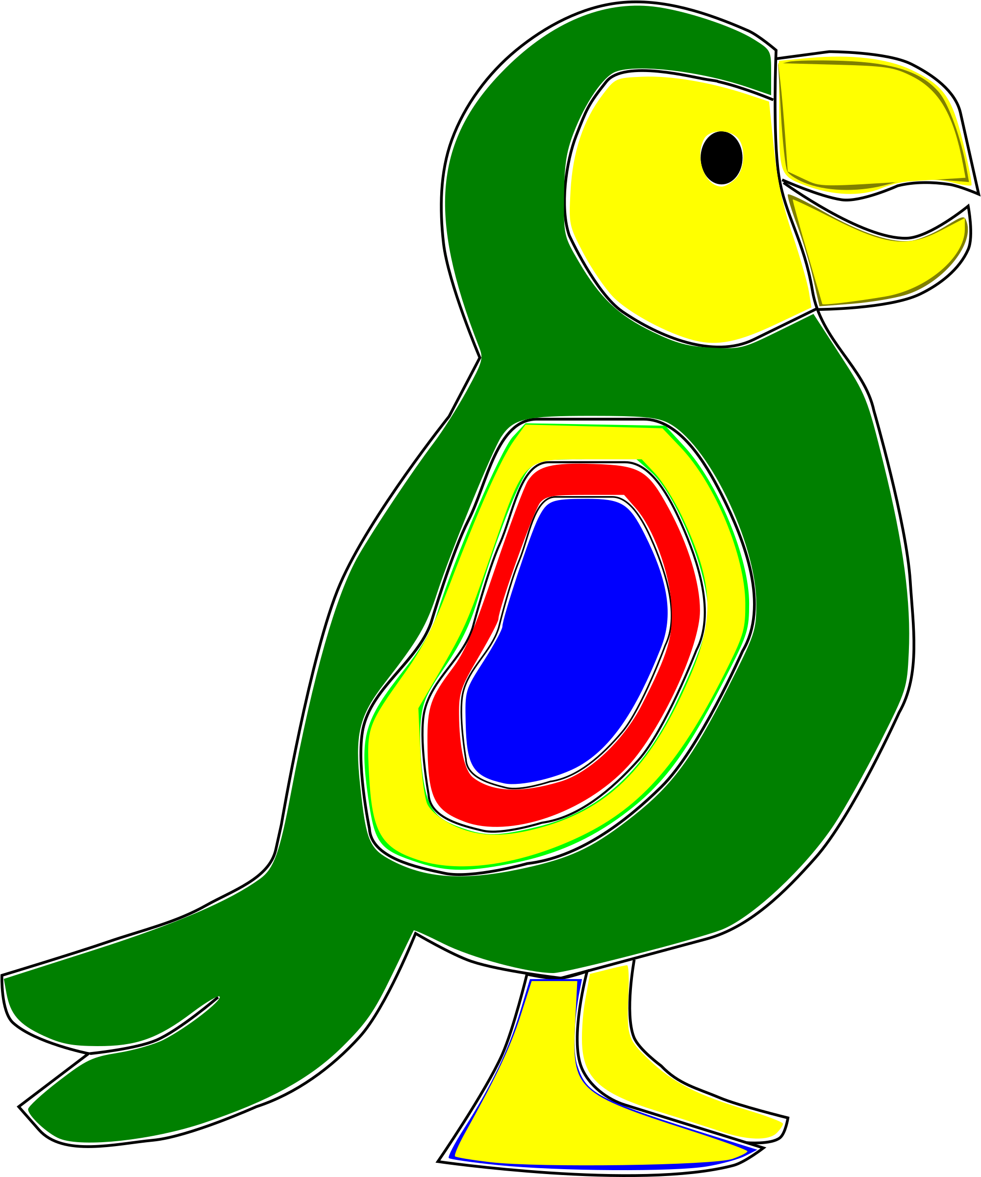 Loro Colombiano Png Images - Clip Art (2115x2400)