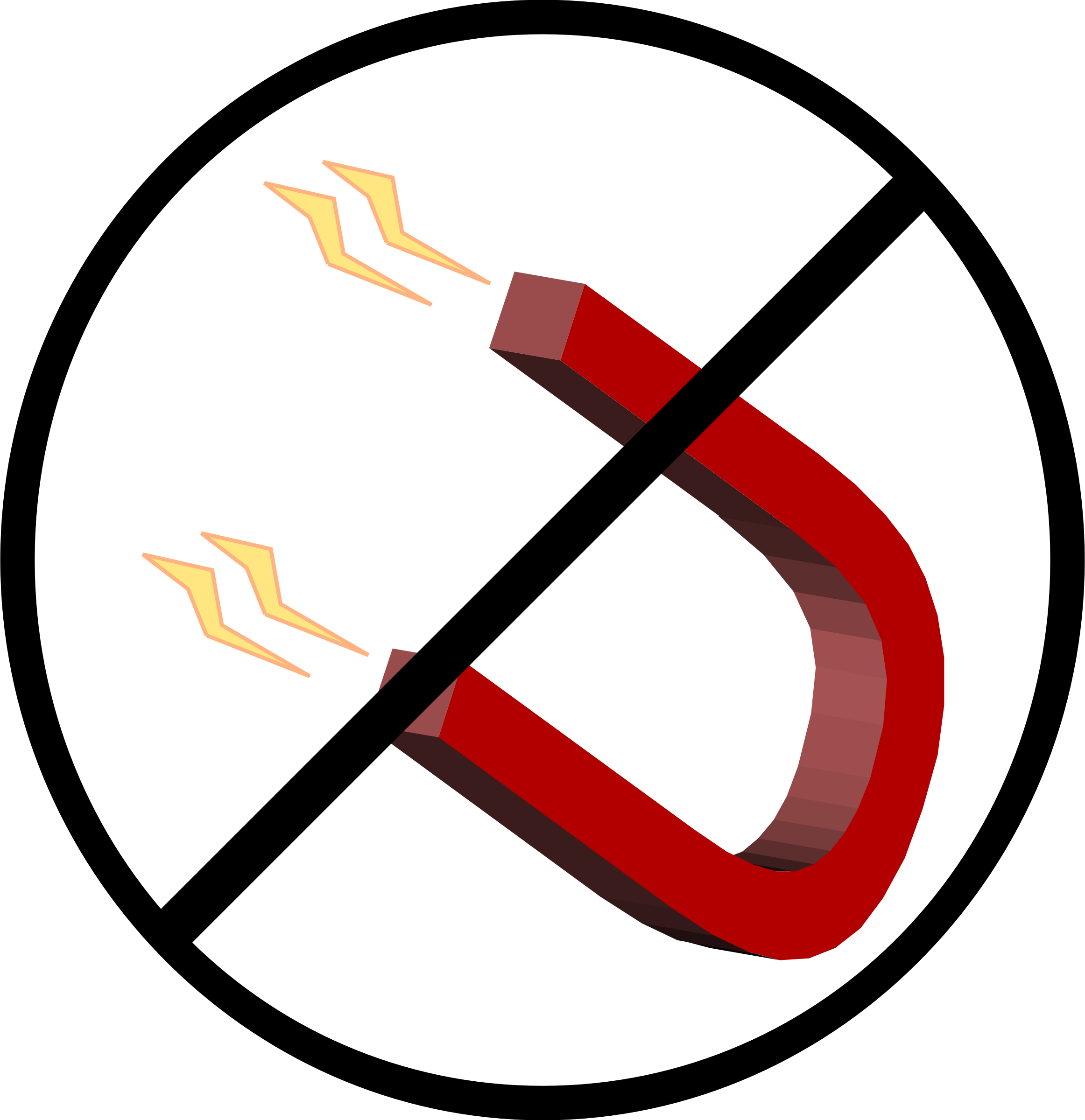 Big Image - No Magnet Clipart (2324x2400)
