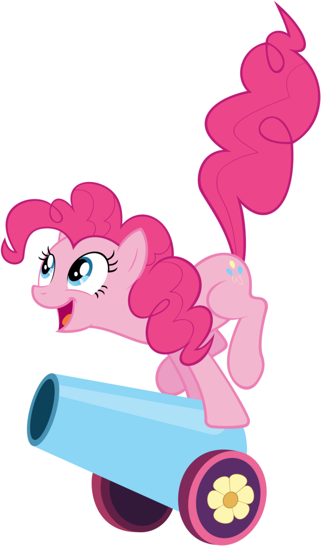Pinkie Cannon By Otfor2 - Pinkie Pie Party Cannon Confetti (719x1111)