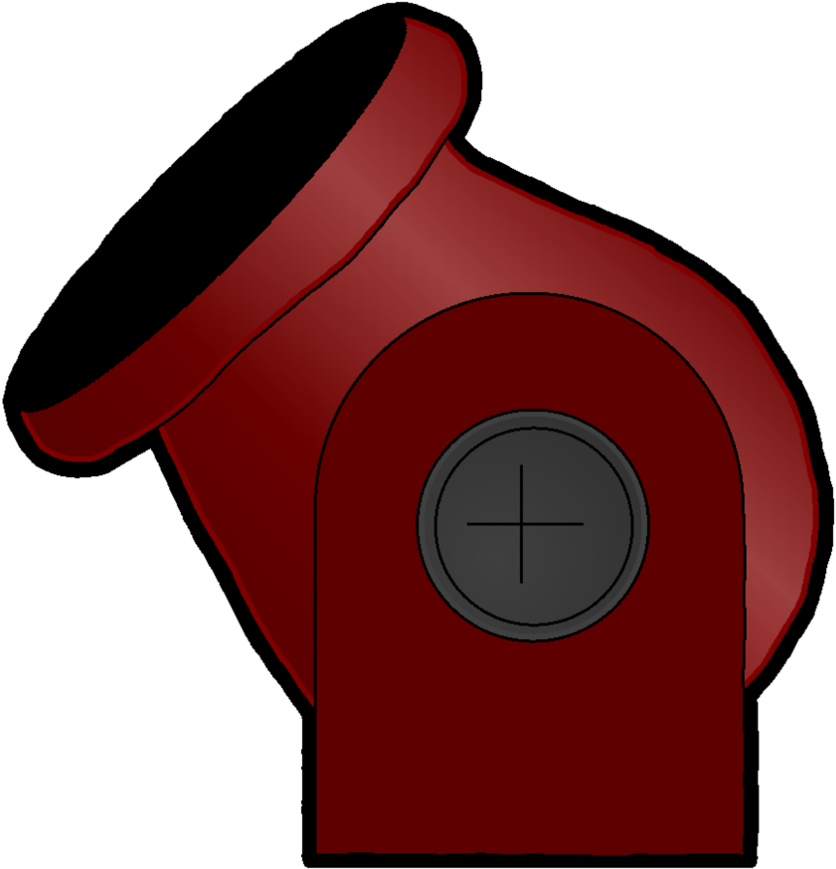 The Bob-omb Cannon By Leonidas23 - Mario Cannon Png (872x916)