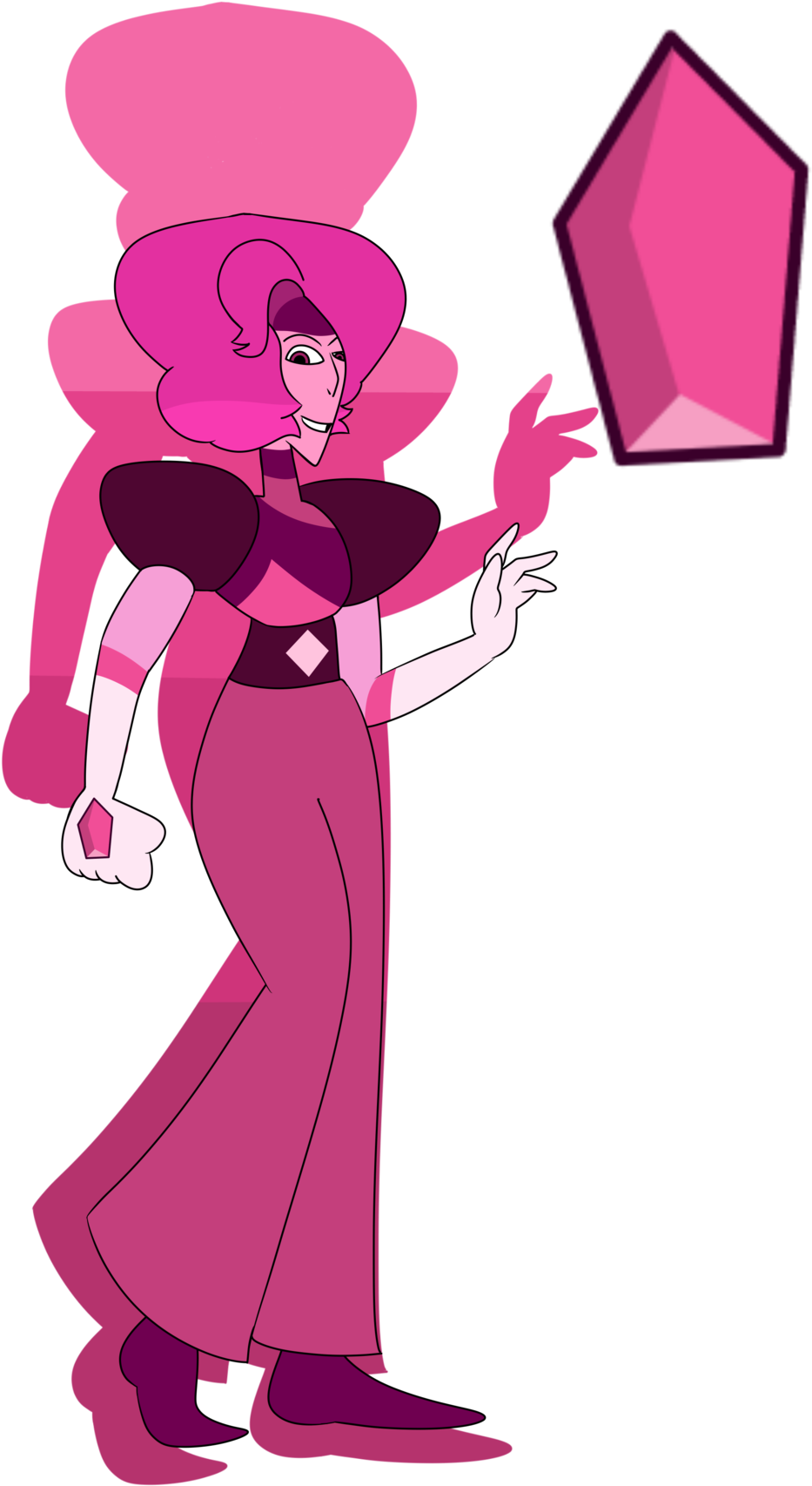 Beryl Squad 1)rosterite 2)bixbite 3)pezzotaite 4)maxixe - Cartoon (1280x1810)