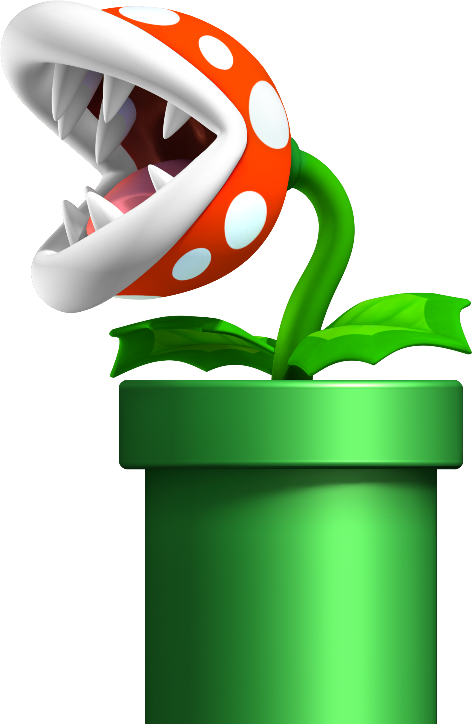 Piranha Plant - Mario Piranha Plant Pipe (2013x2794)