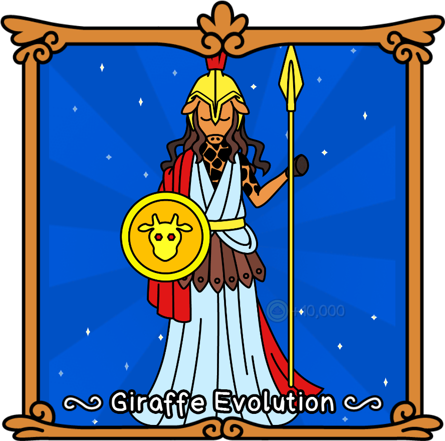 All Hail The Glorious Imgur God - Giraffe Evolution God (891x891)