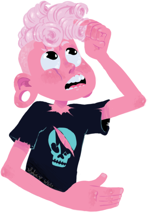 Forgot To Post This Pink Boy I Drew, I Love Him With - Forgot To Post This Pink Boy I Drew, I Love Him With (500x750)