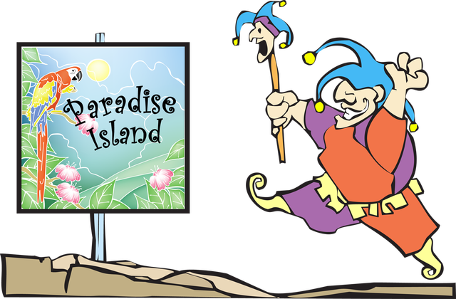 Fool's Paradise Day - Fool's Paradise Clipart (640x420)