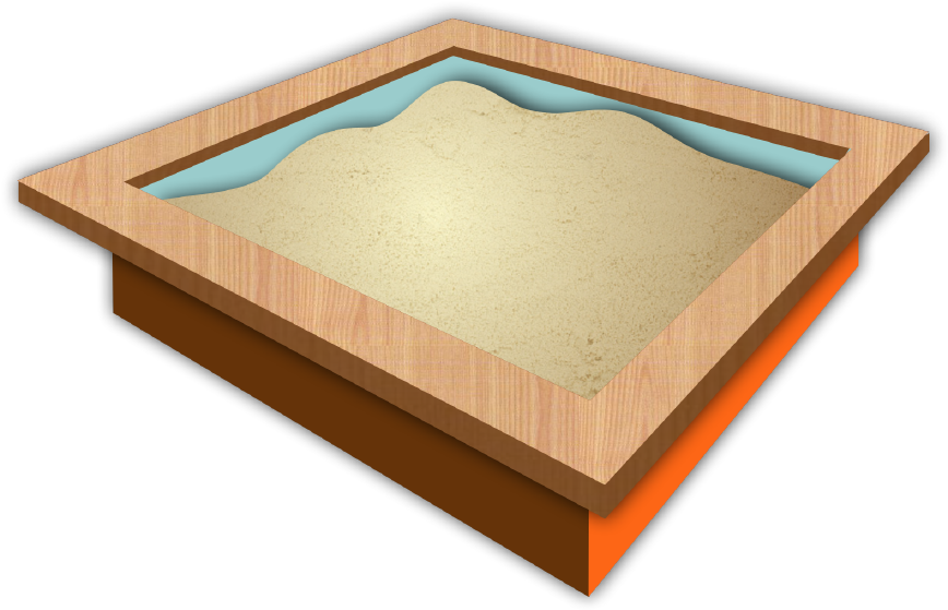 Picture - Sandbox Transparent Png (912x607)