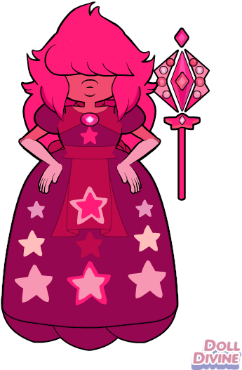 Star Pink Sapphire By Sfcabanas15 - Sapphire (400x600)