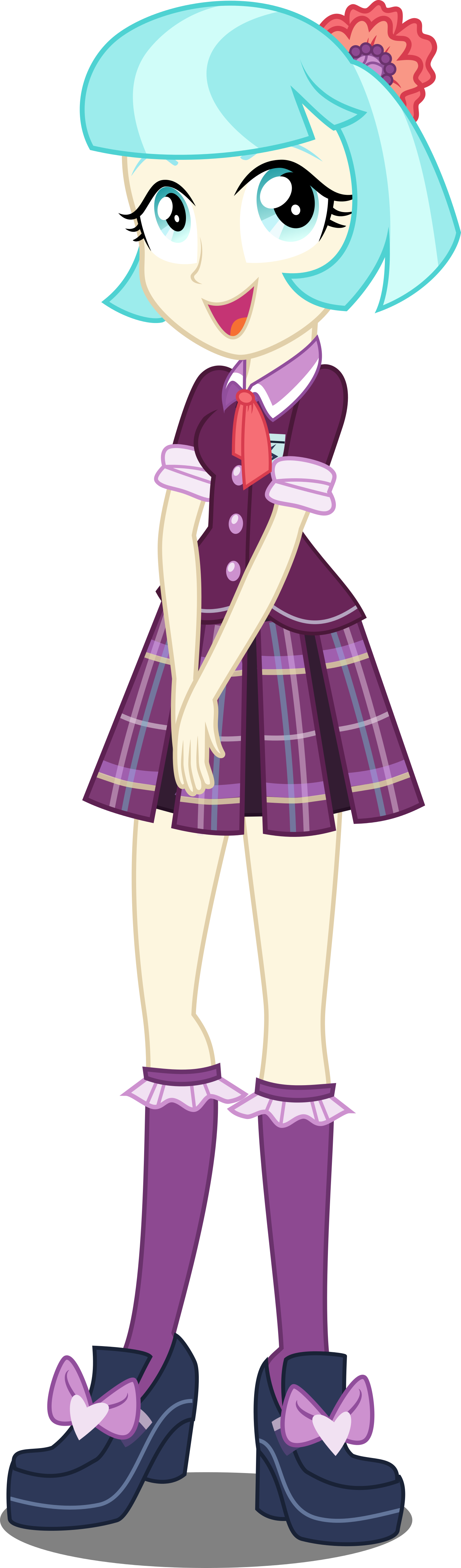 Eqg Coco Pommel By Xebck - Equestria Girls Coco Pommel (1500x5102)