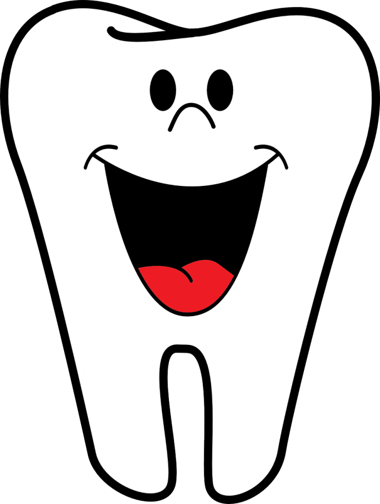 Laura Wellener The Mouth Is The Gateway To The Body - Happy Tooth (740x982)