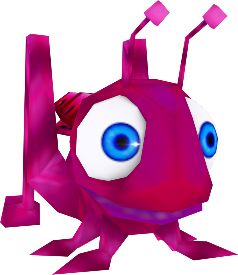 Grasshopper Model By Crasharki - Spyro: Enter The Dragonfly (831x962)